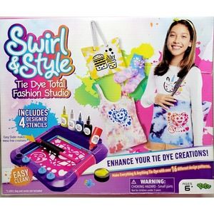 Swirl and Style Tie Dye Total Fashion Studio New
